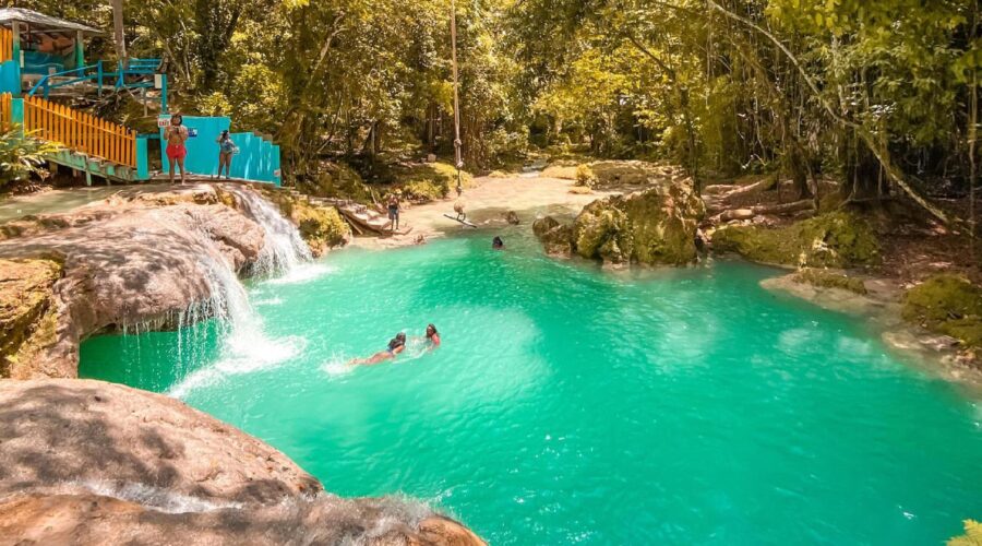 Blue Hole Secret Falls Cheap Adventure - Cheapest Time