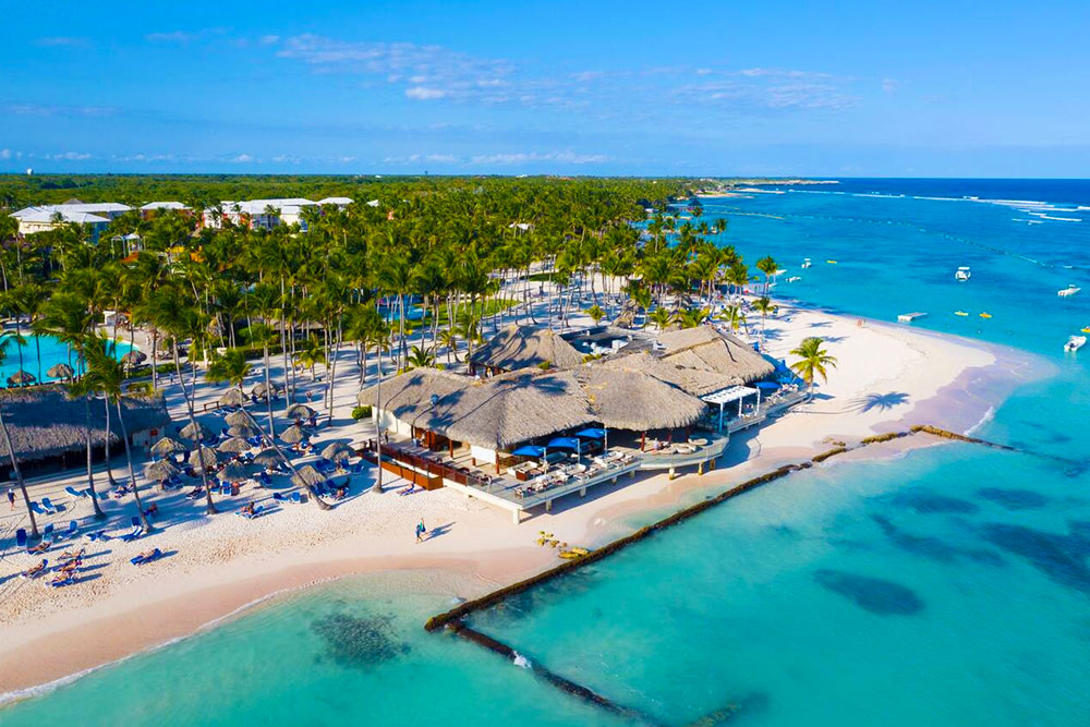 Aerial View of Punta Cana, Dominican Republic - Cheapest Time