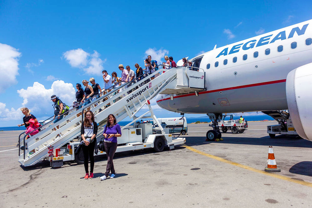 Nikos Kazantzakis International Airport, Heraklion Crete Island Greece - Cheapest Time