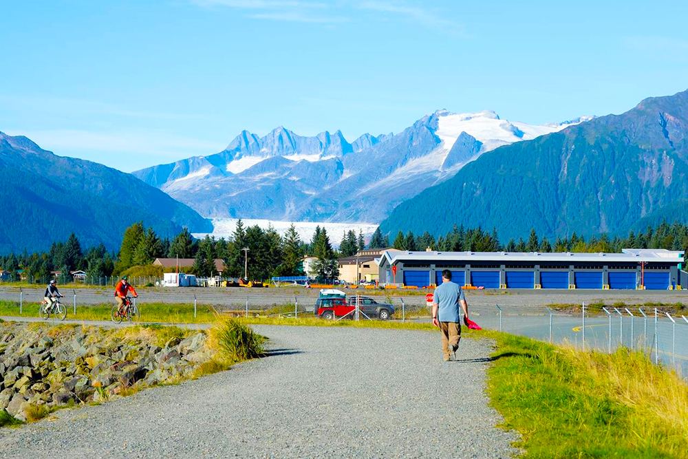 Sunny Day at Mendenhall Glacier, Alaska - Cheapest Time