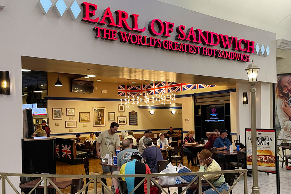 Earl of Sandwich, Las Vegas Strip - Cheapest Time