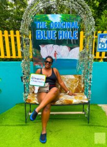 Cheapest Time Client at the Original Blue Hole, Jamaica