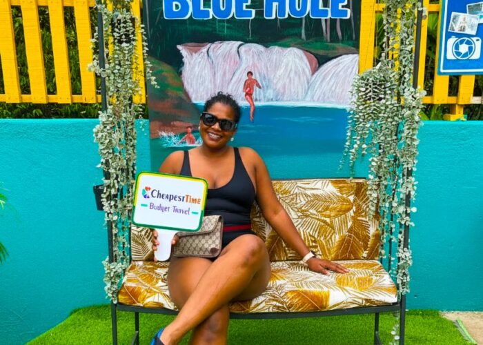 Cheapest Time Client at the Original Blue Hole, Jamaica