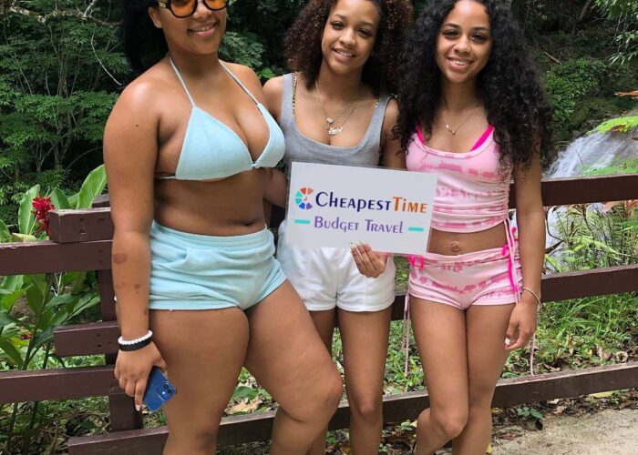 Our Clients at Original Blue Hole in Ocho Rios - Cheapest Time