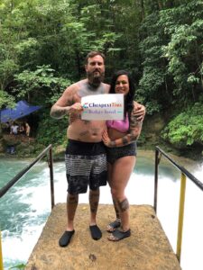 Our Clients at Original Blue Hole in Ocho Rios - Cheapest Time