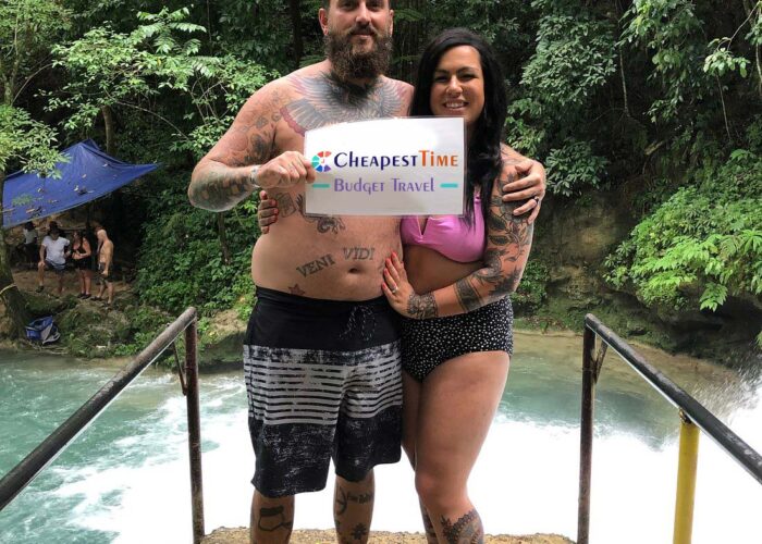 Our Clients at Original Blue Hole in Ocho Rios - Cheapest Time