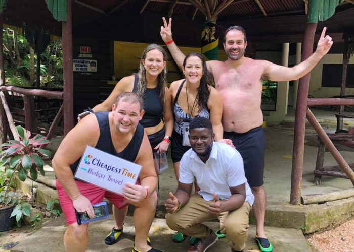 Our Clients at Original Blue Hole in Ocho Rios - Cheapest Time